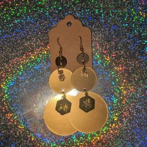 Unbreakable© GJB Series Gold/Jeweled Earrings